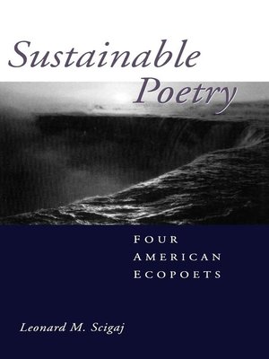 cover image of Sustainable Poetry